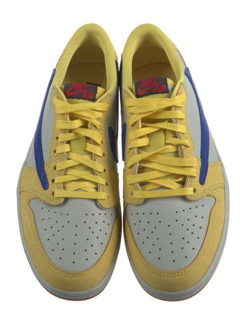 Jordan x Travis Scott 1 Retro Low OG SP 'Canary' Sneakers