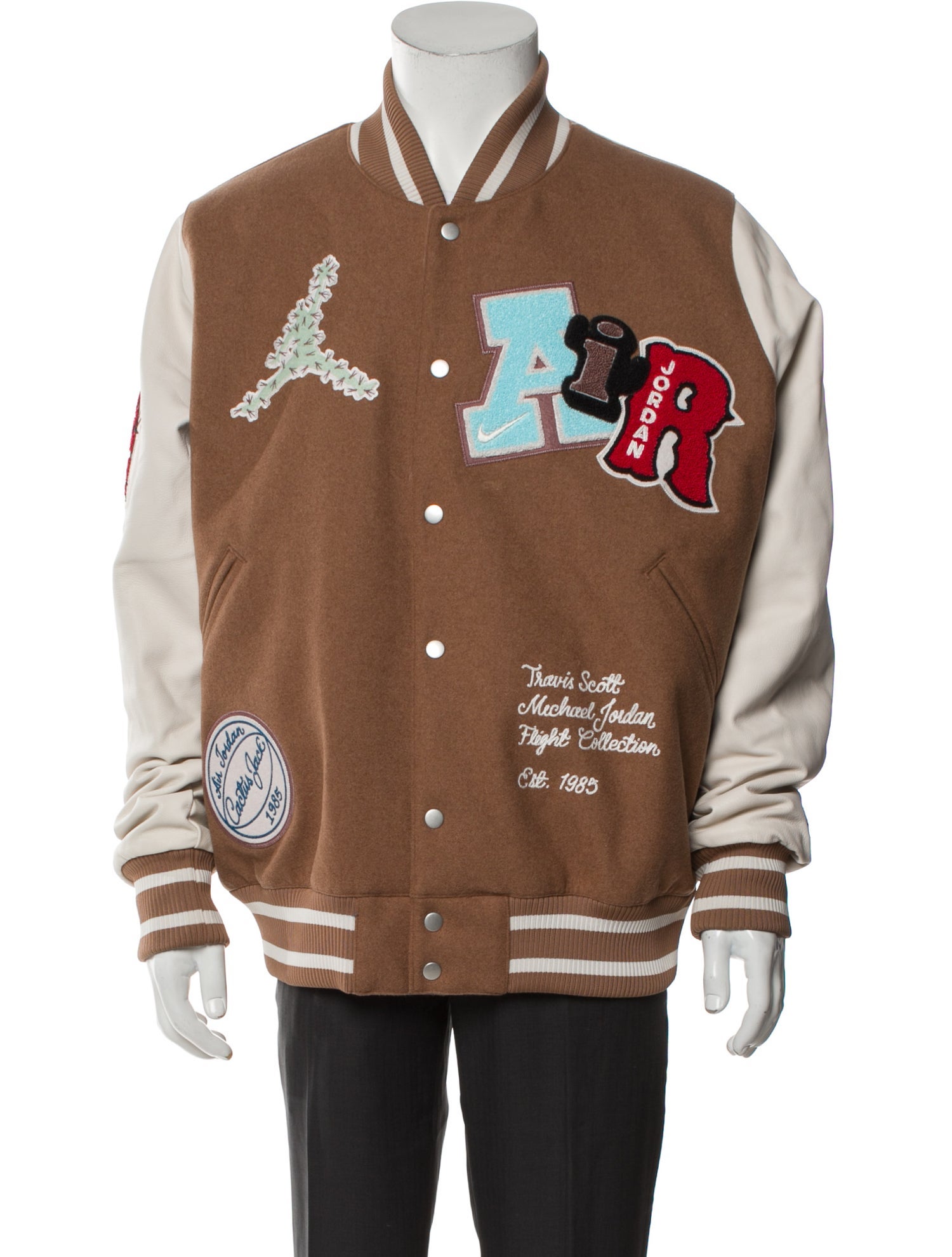 Jordan x Travis Scott 2022 Wool Varsity Jacket