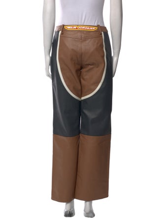 Jordan x Travis Scott Leather Wide Leg Pants