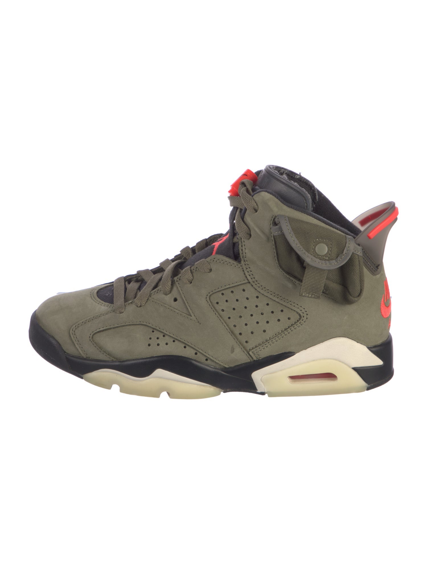 Jordan x Travis Scott 6 Retro 'Olive' Sneakers