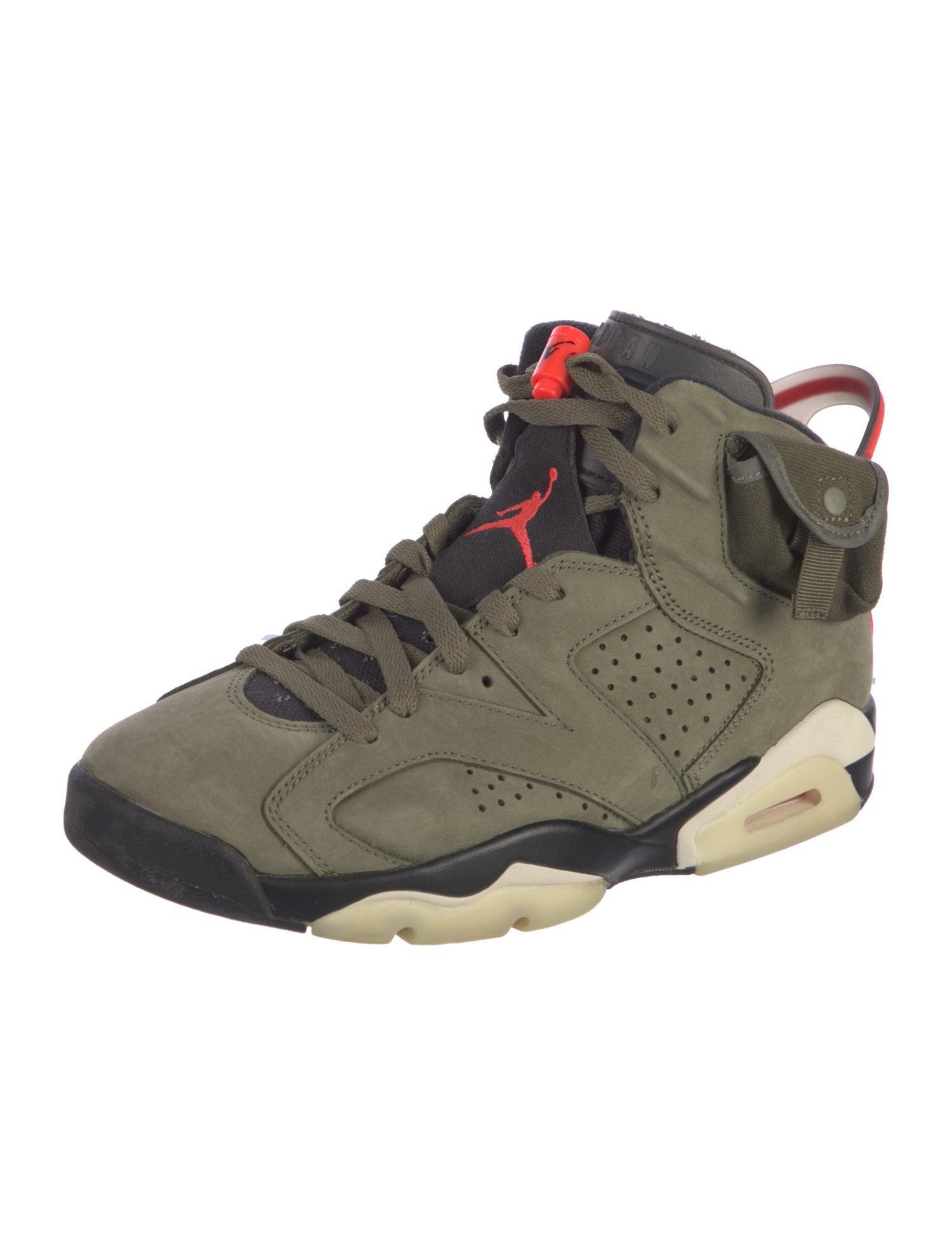 Jordan x Travis Scott 6 Retro 'Olive' Sneakers