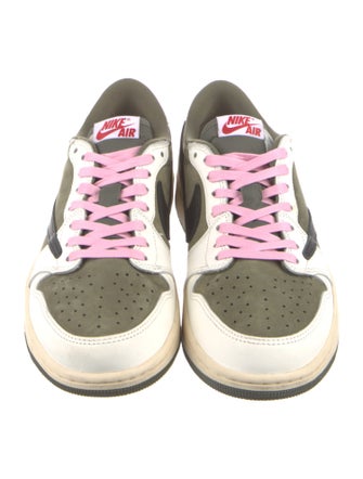 Jordan x Travis Scott 1 Retro Low OG SP 'Medium Olive' Sneakers