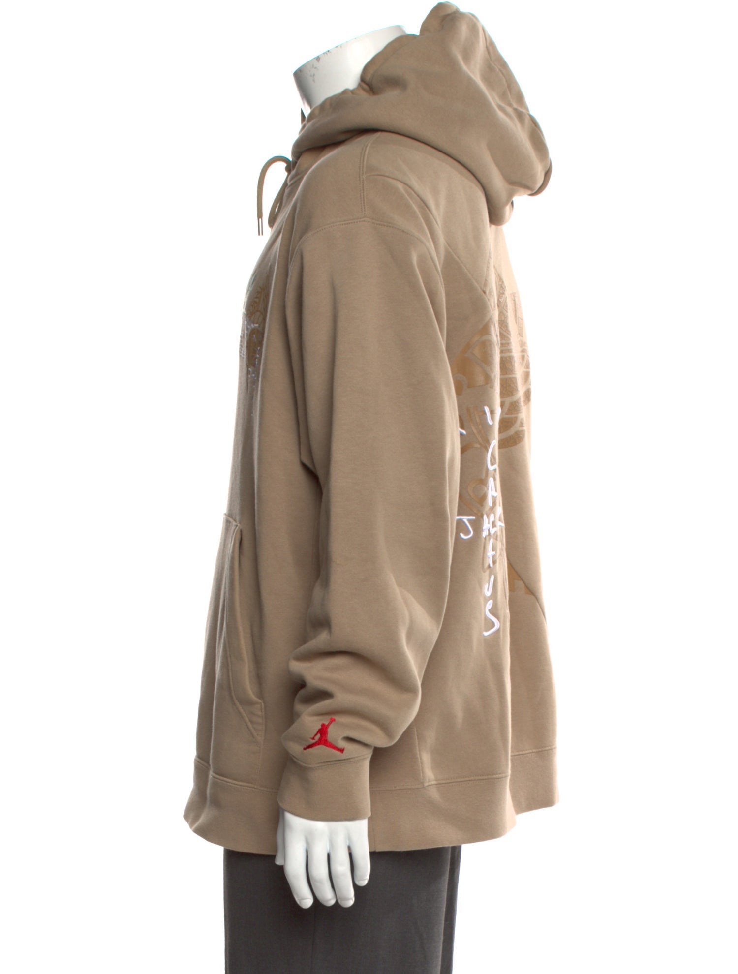 Jordan x Travis Scott 2021 Graphic Print Hoodie
