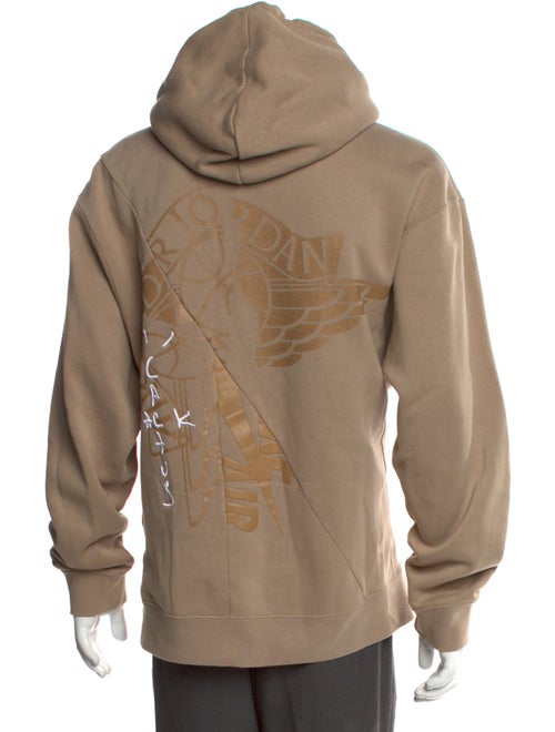 Jordan x Travis Scott 2021 Graphic Print Hoodie