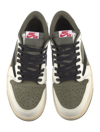 Jordan x Travis Scott 1 Retro Low OG SP Medium Olive Sneakers