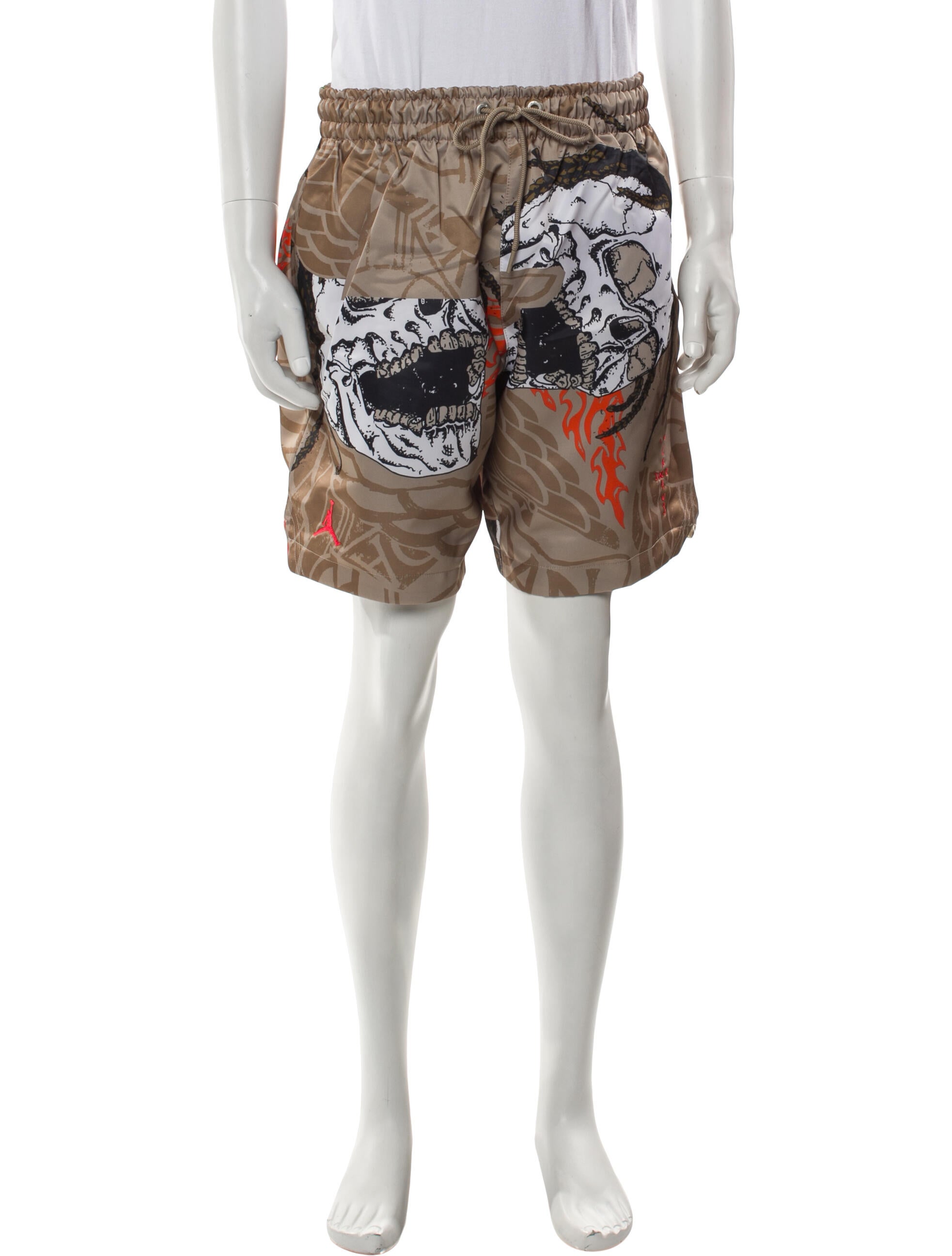 Jordan x Travis Scott Printed Jogger Shorts w/ Tags