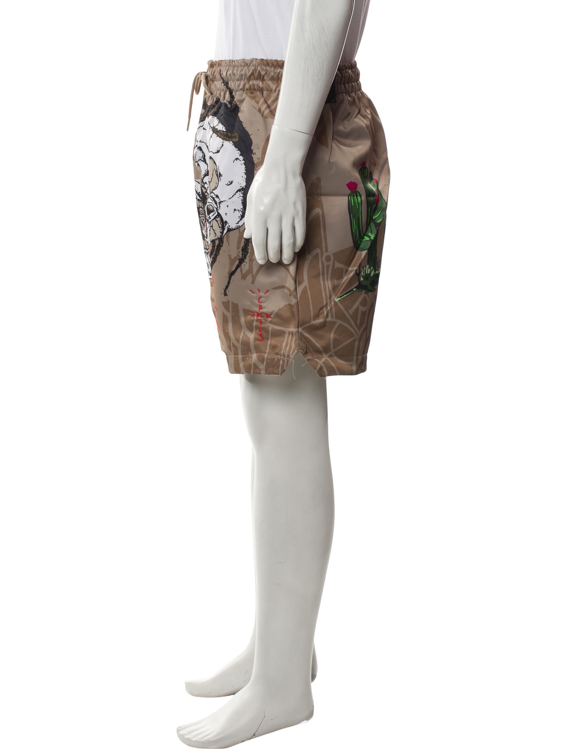 Jordan x Travis Scott Printed Jogger Shorts w/ Tags