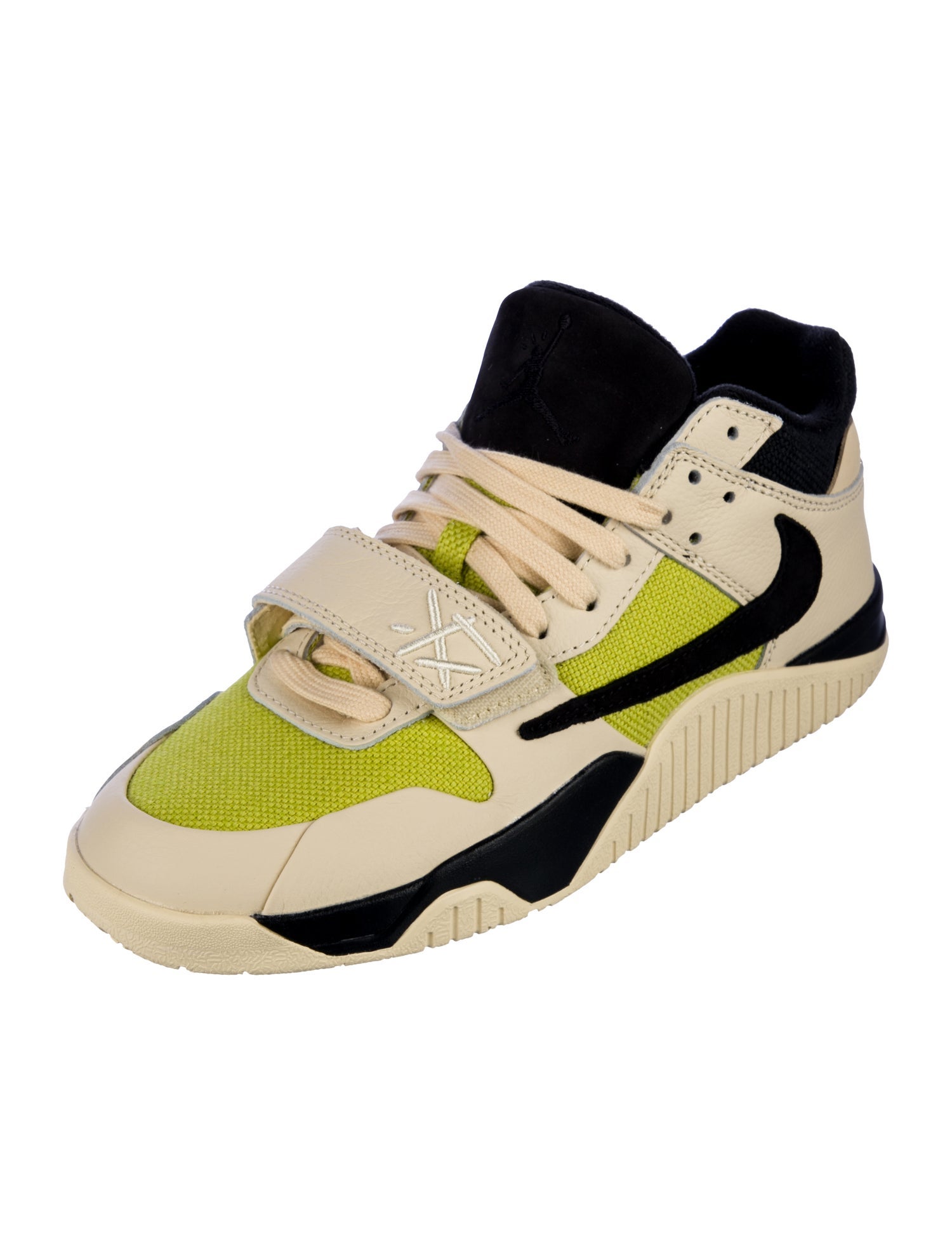 Jordan x Travis Scott Jumpman Jack TR 'Bright Cactus' Athletic Sneakers w/ Tags