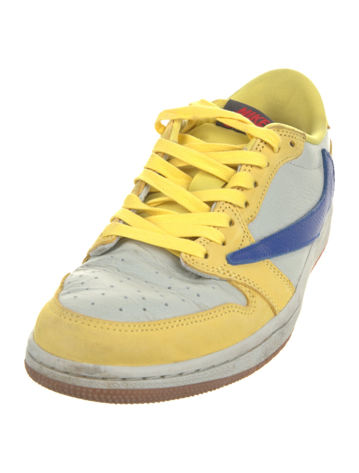 Jordan x Travis Scott 1 Retro Low OG SP 'Canary' Sneakers