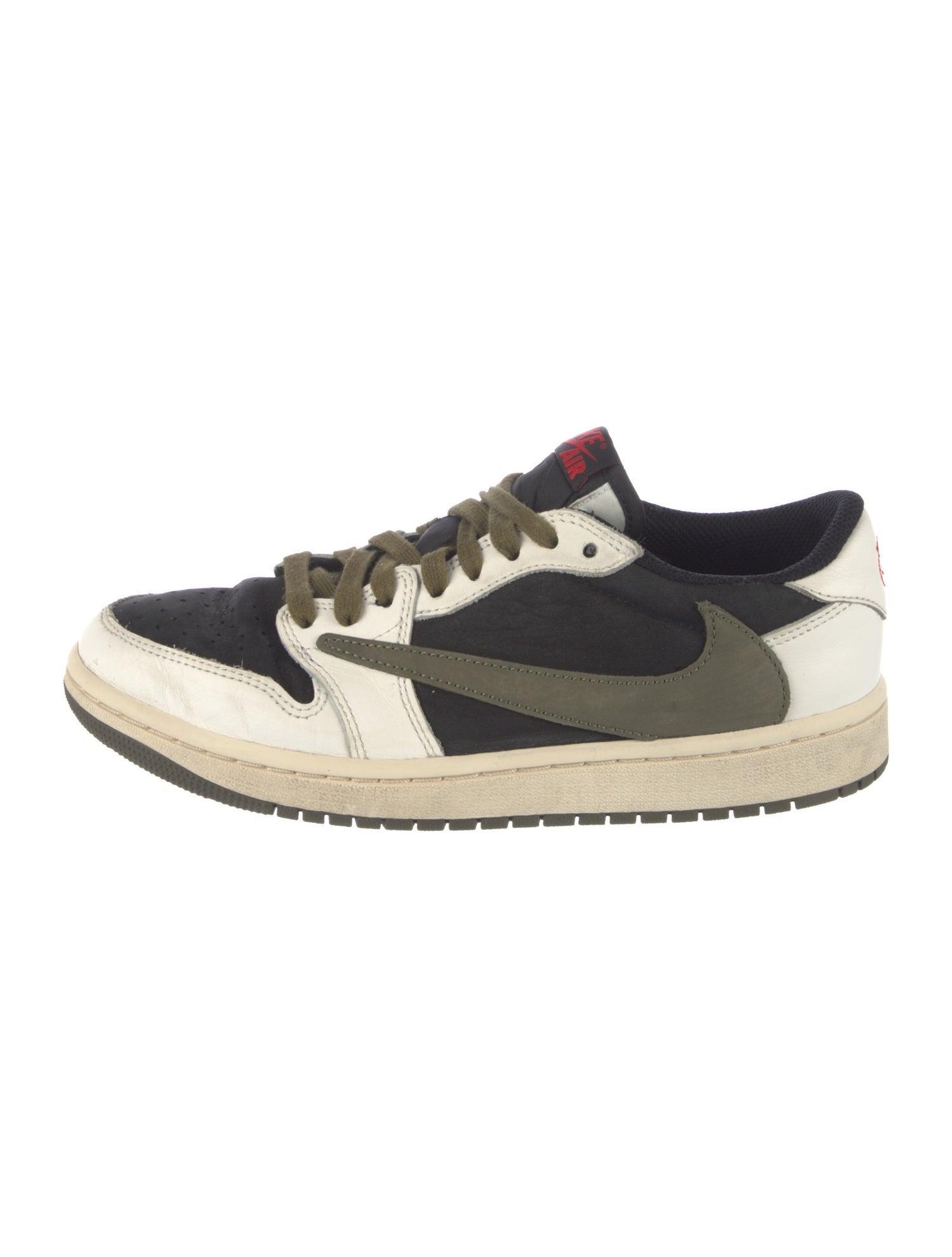 Jordan x Travis Scott 1 Retro Low OG SP 'Olive' (W) Athletic Sneakers