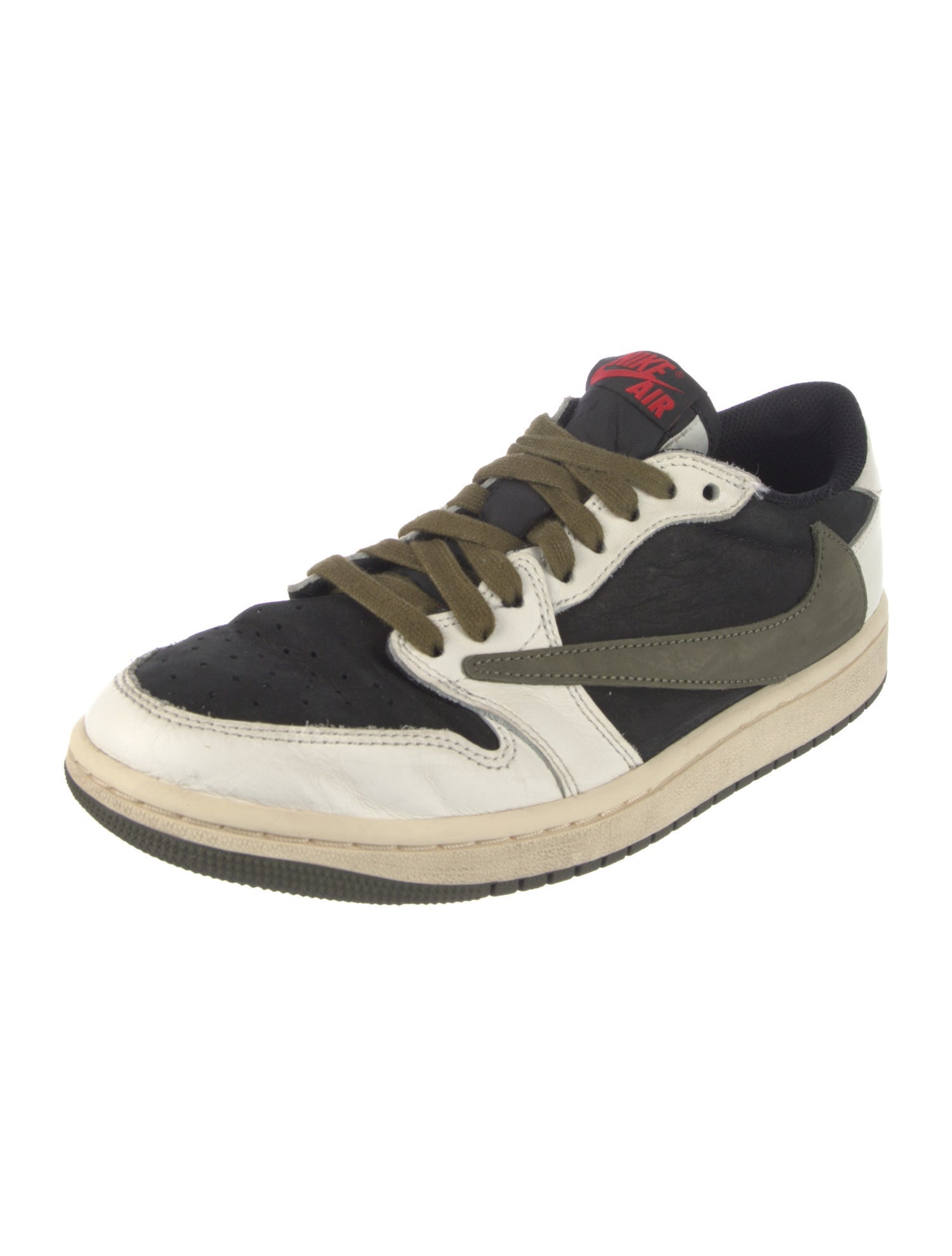 Jordan x Travis Scott 1 Retro Low OG SP 'Olive' (W) Athletic Sneakers