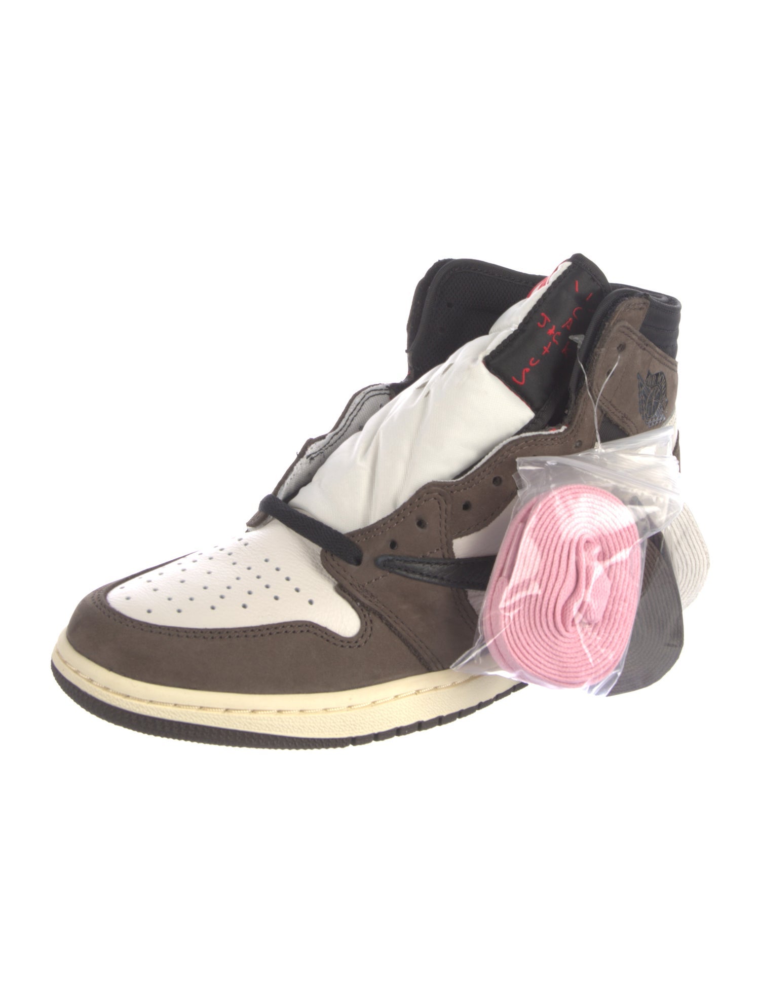 Jordan x Travis Scott 1 Retro High OG SP 'Mocha' Sneakers w/ Tags