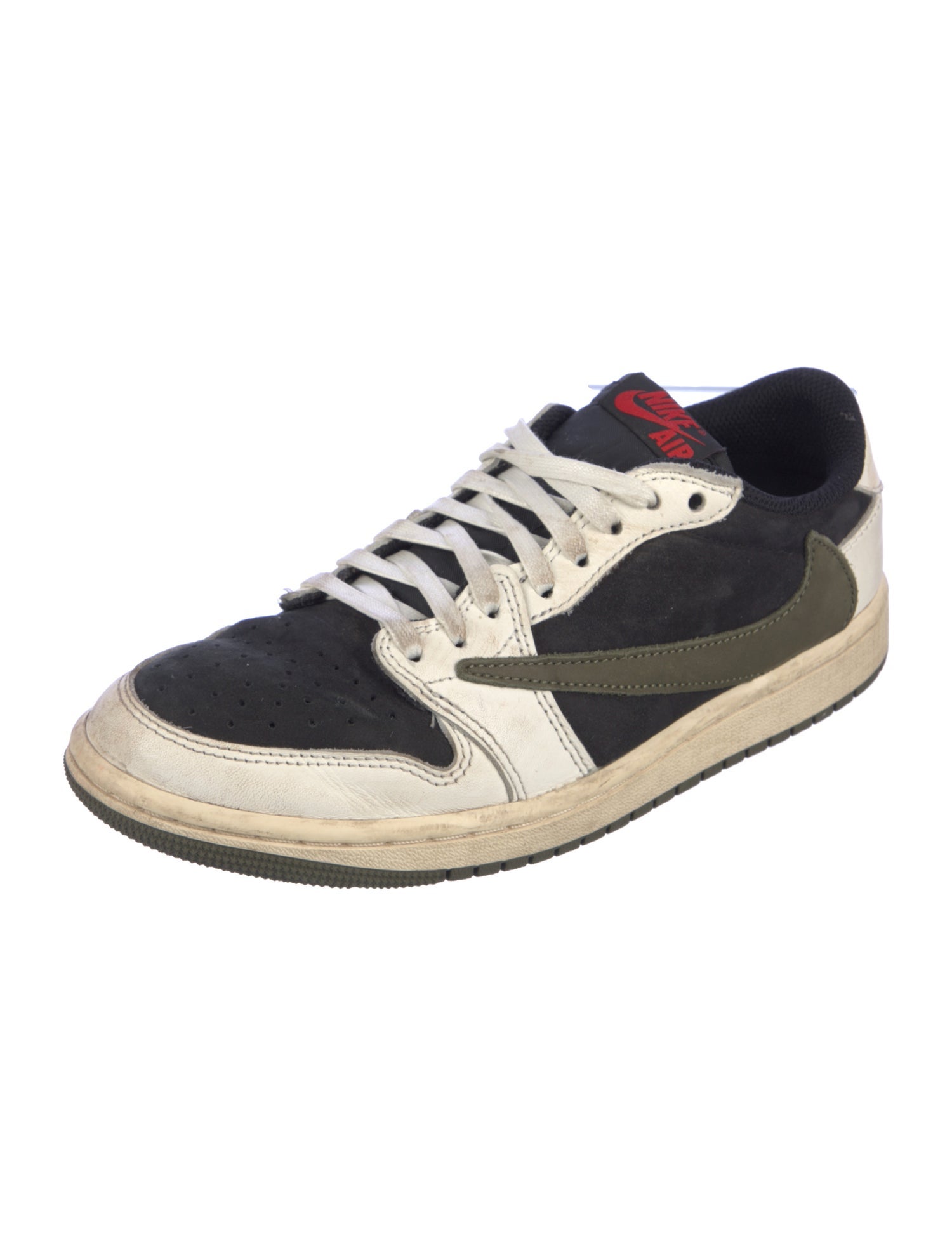 Jordan x Travis Scott 1 Retro Low OG SP Olive (W) Athletic Sneakers