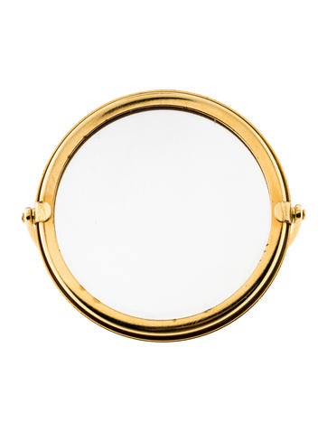 Judith Leiber Circular Travel Mirror