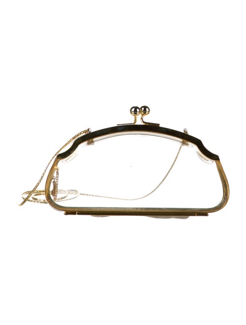 Judith Leiber Clear PVC Clutch Clear