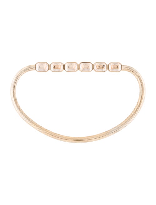 Judith Leiber Chain-Link Belt Gold