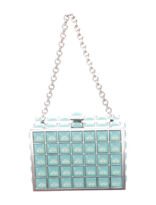 Judith Leiber Jade Mini Box Bag Green