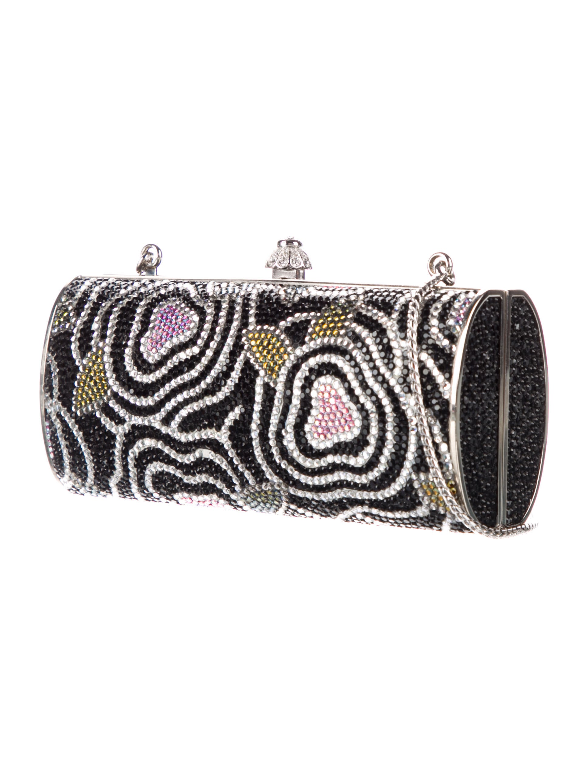 Kate Spade New York Embellished Metallic Evening Bag Metallic Evening