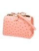 Judith Leiber Ostrich Crossbody Bag