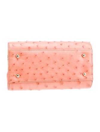 Judith Leiber Ostrich Crossbody Bag