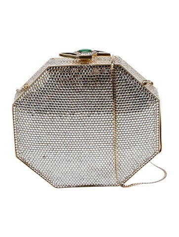 Judith Leiber Evening Bags Crystal Minaudière Vintage