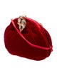 Judith Leiber Velvet Shoulder Bag