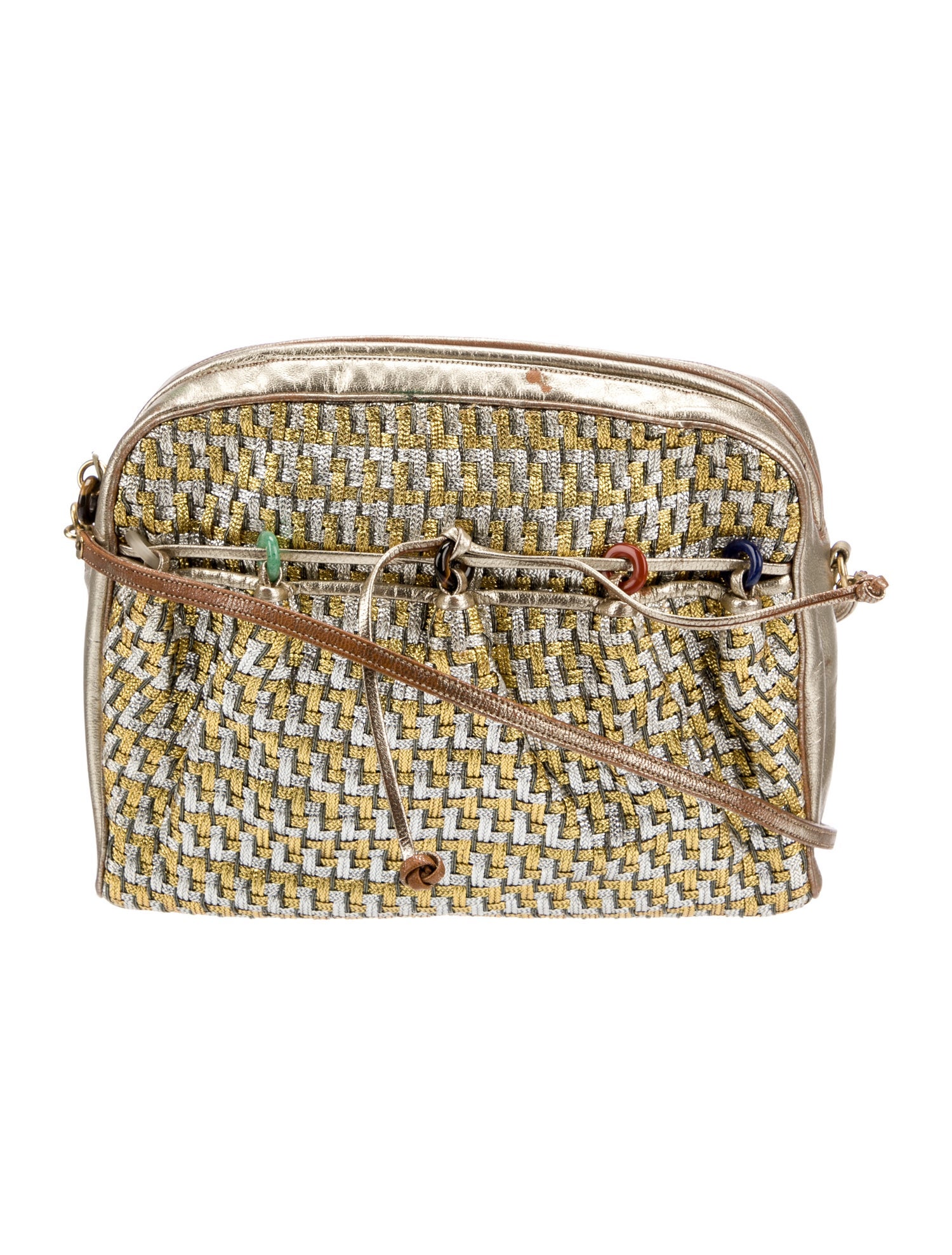 Judith Leiber Leather Shoulder Bag