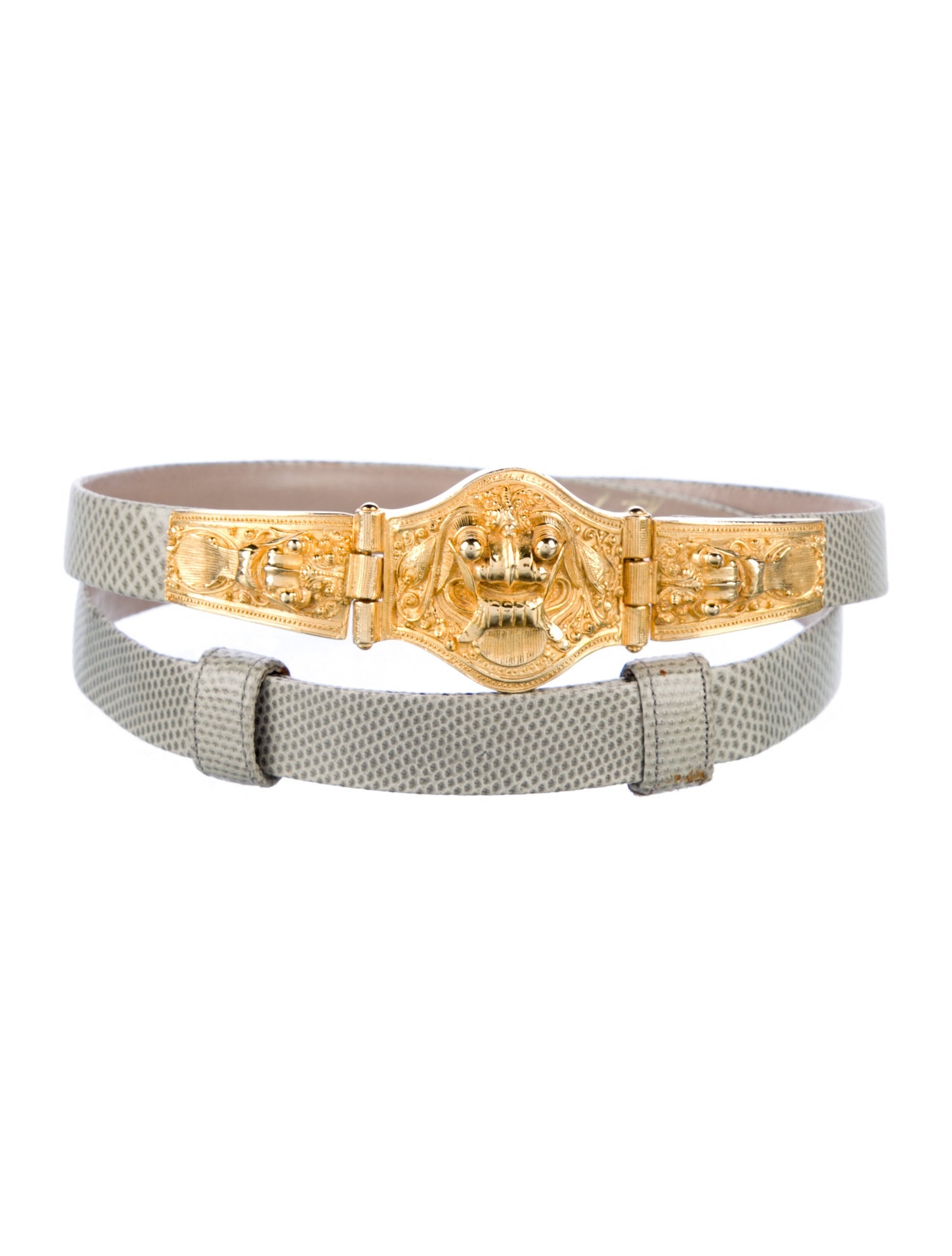 Judith Leiber Skinny Belt