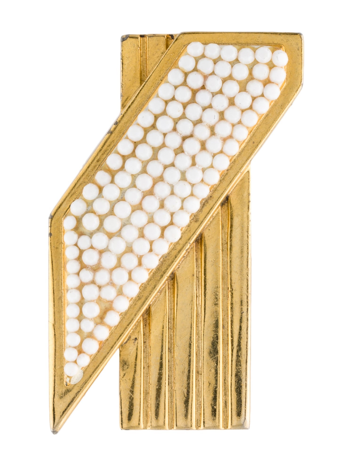 Judith Leiber Gold Money Clip