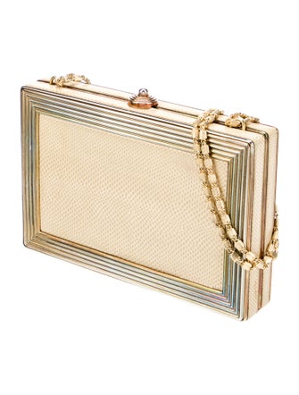Judith Leiber Lizard Minaudière