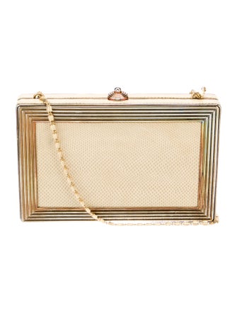 Judith Leiber Lizard Minaudière