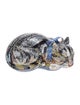 Judith Leiber Crystal Sleeping Cat