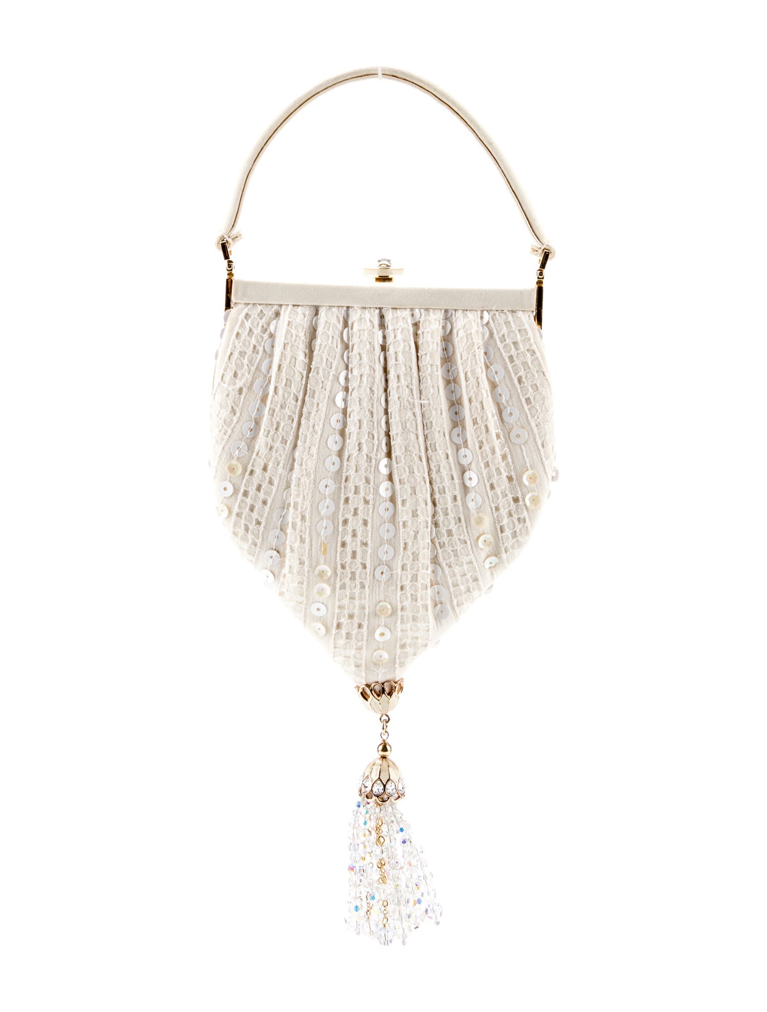 Judith Leiber Satin Evening Bag