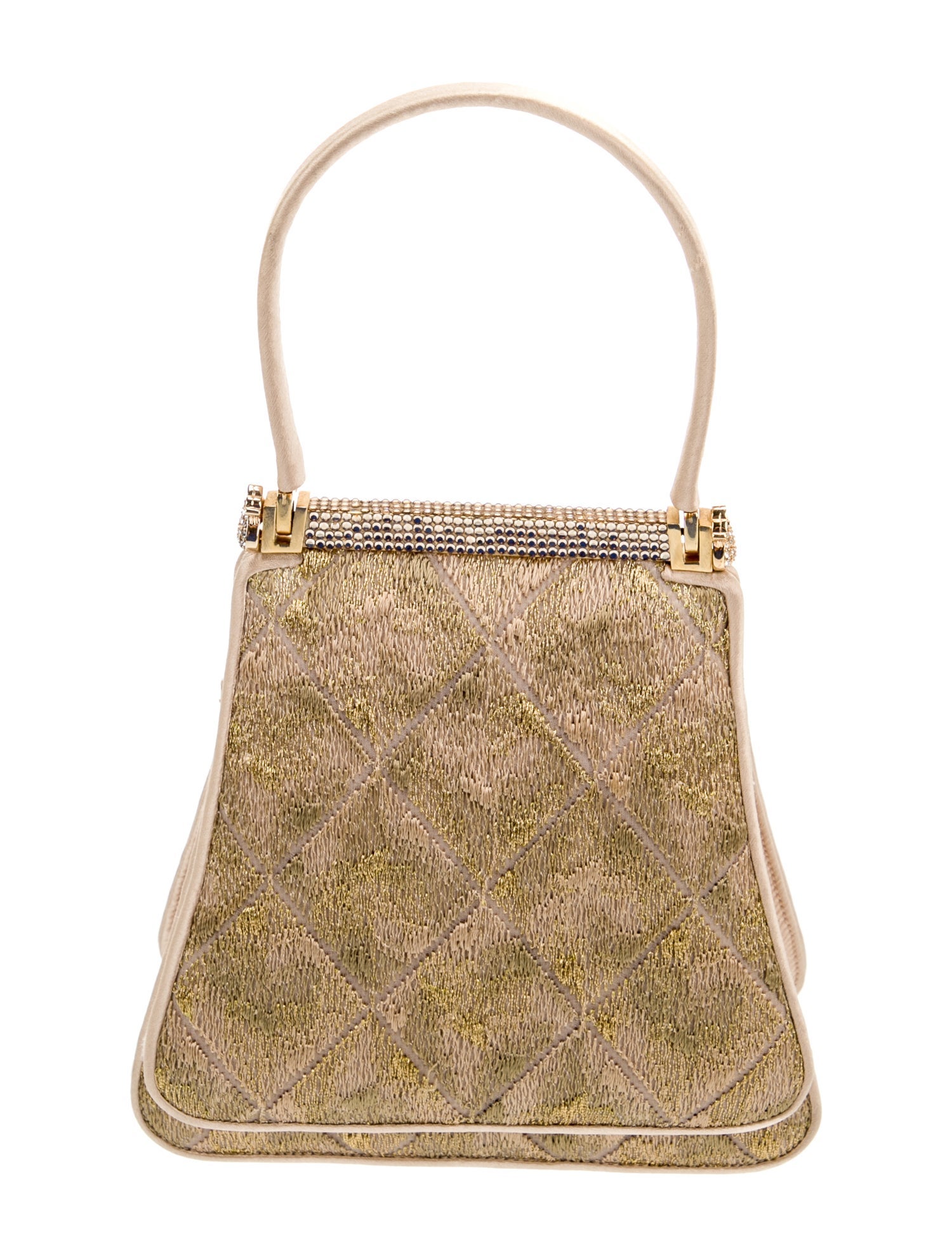 Judith Leiber Satin Evening Bag