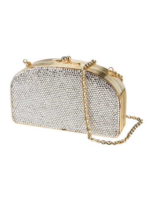 Judith Leiber Metal Minaudière