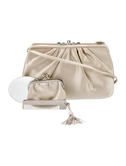 Judith Leiber Satin Evening Bag