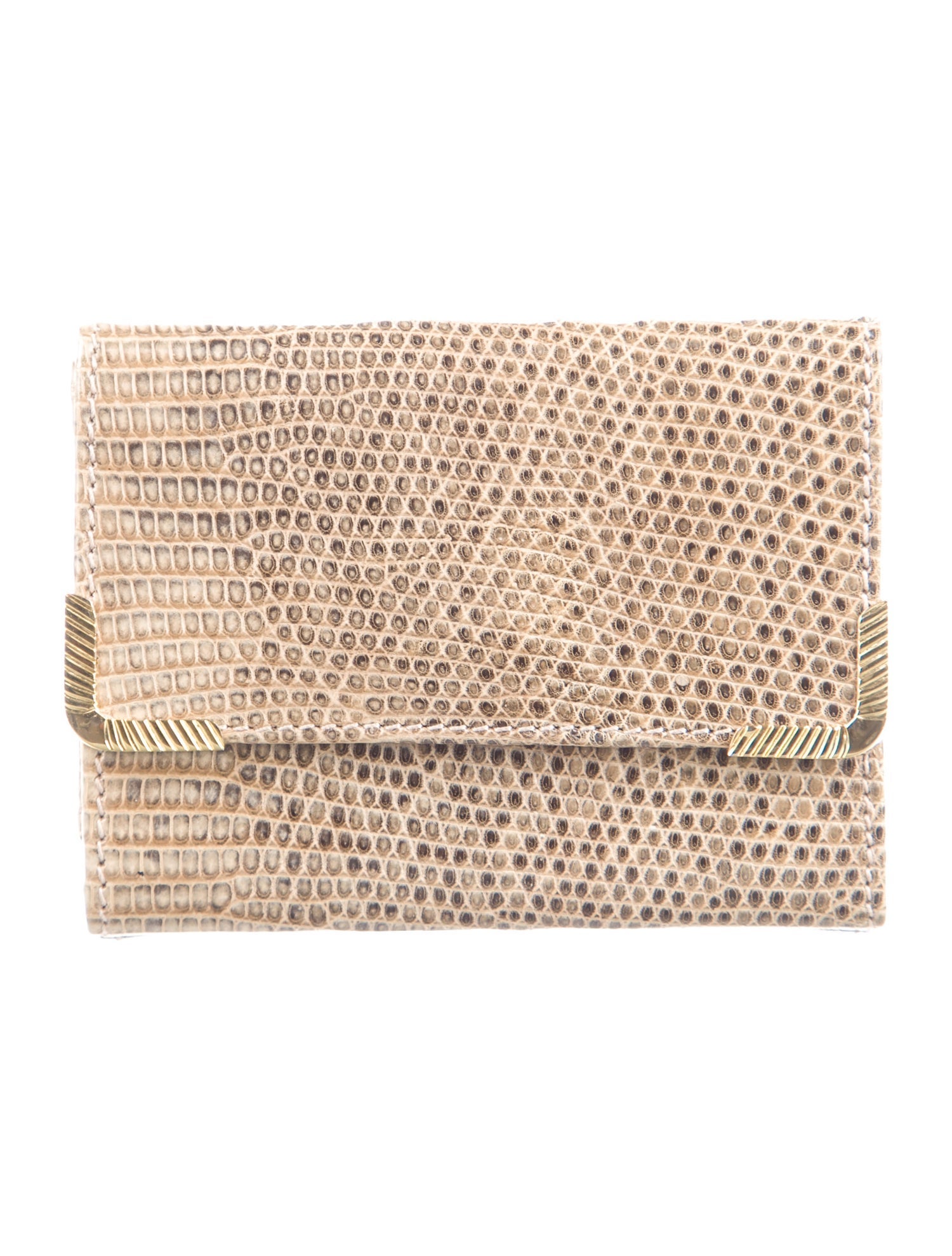 Judith Leiber Leather Compact Wallet