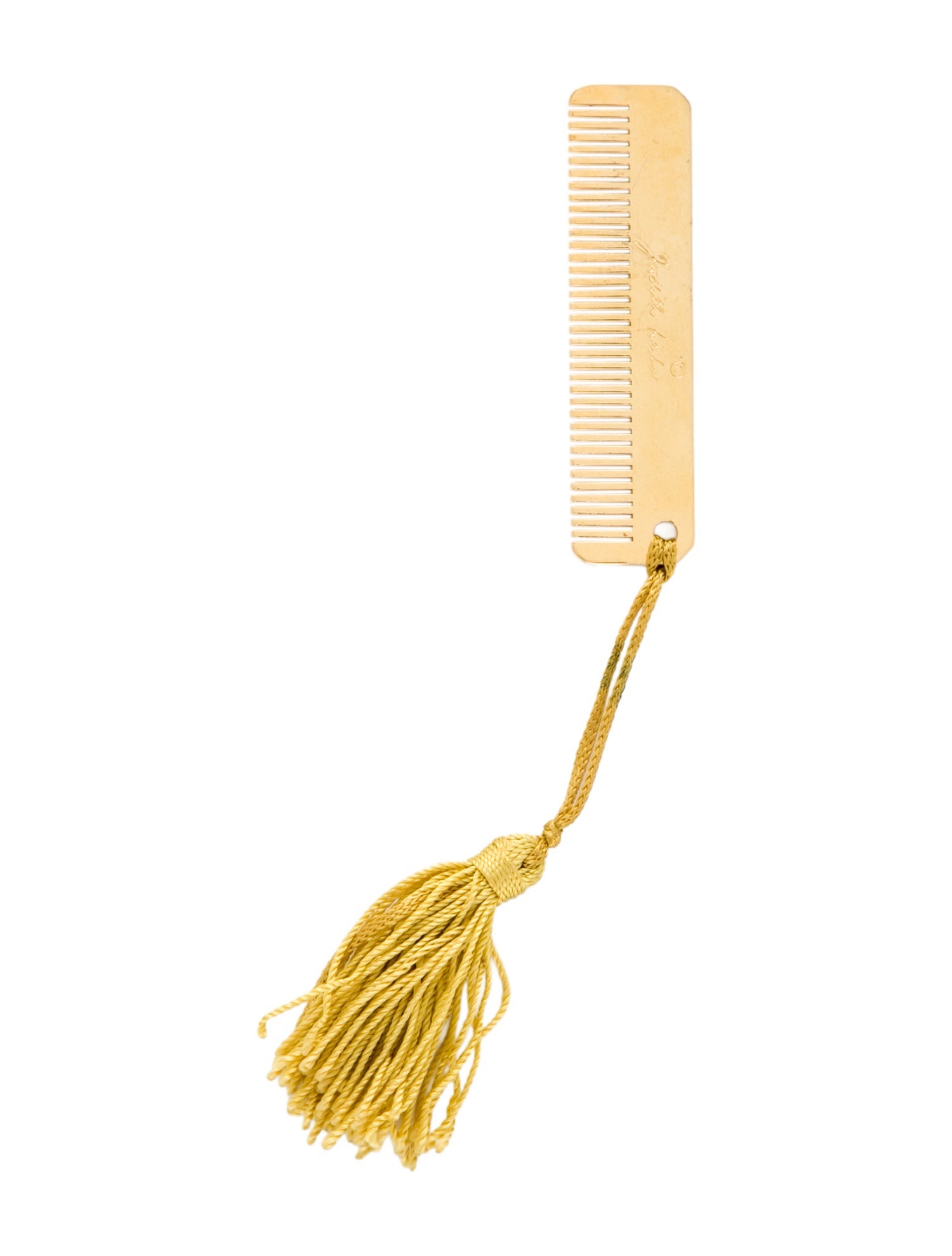 Judith Leiber Gold Comb