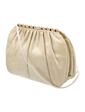 Judith Leiber Leather Evening Bag