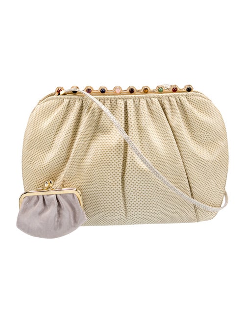 Judith Leiber Leather Evening Bag