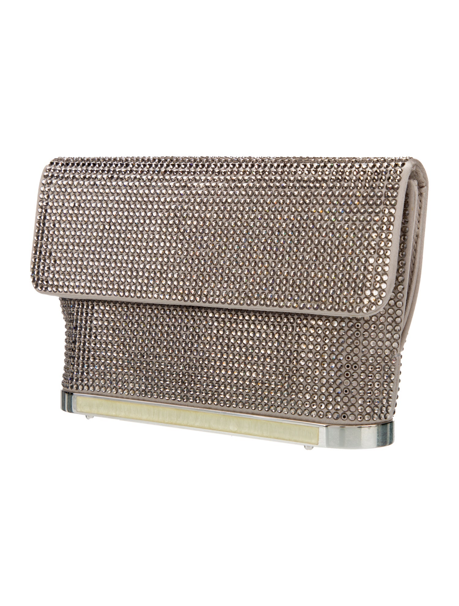 Judith Leiber Satin Minaudière