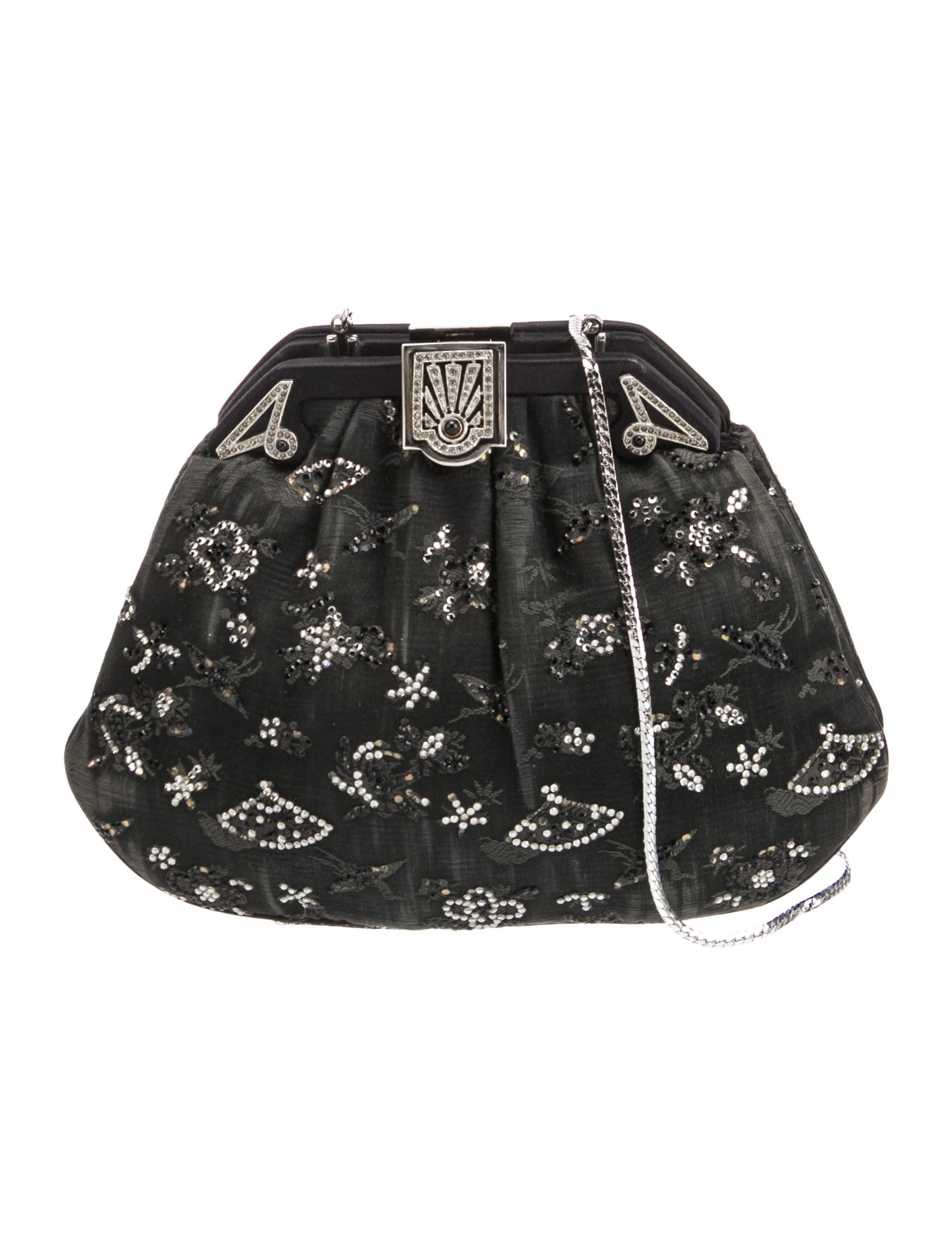 Judith Leiber Satin Evening Bag