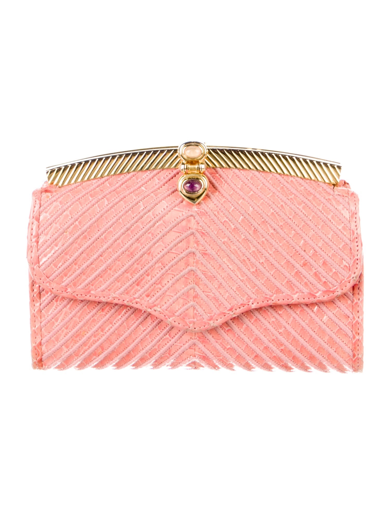 Judith Leiber Leather Wallet