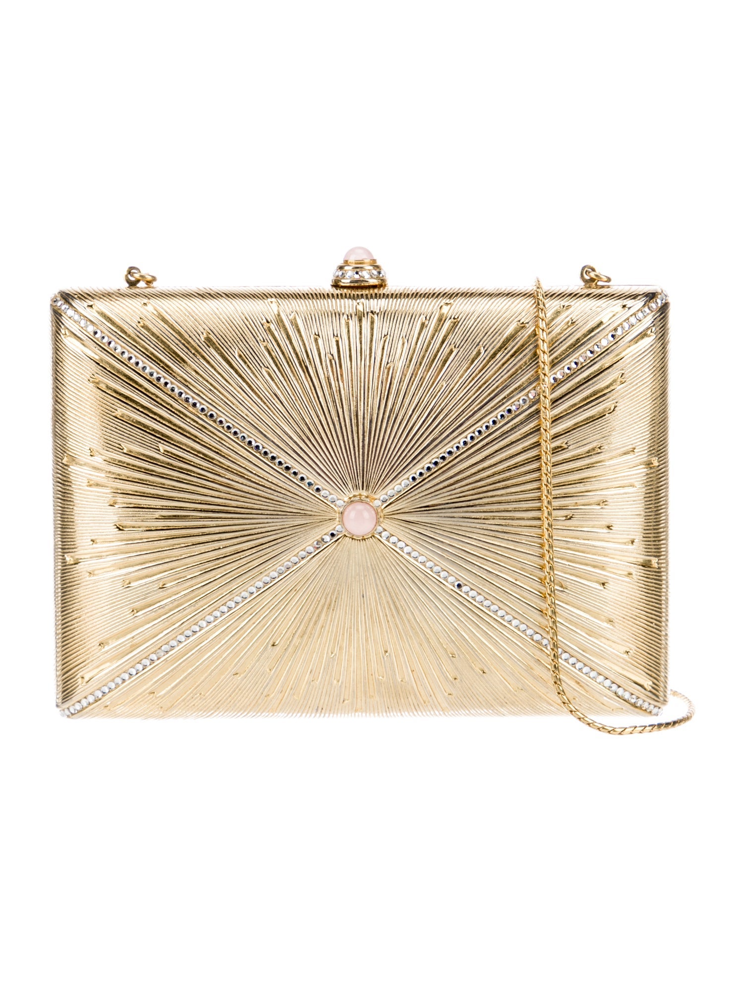 Judith Leiber Metal Minaudière
