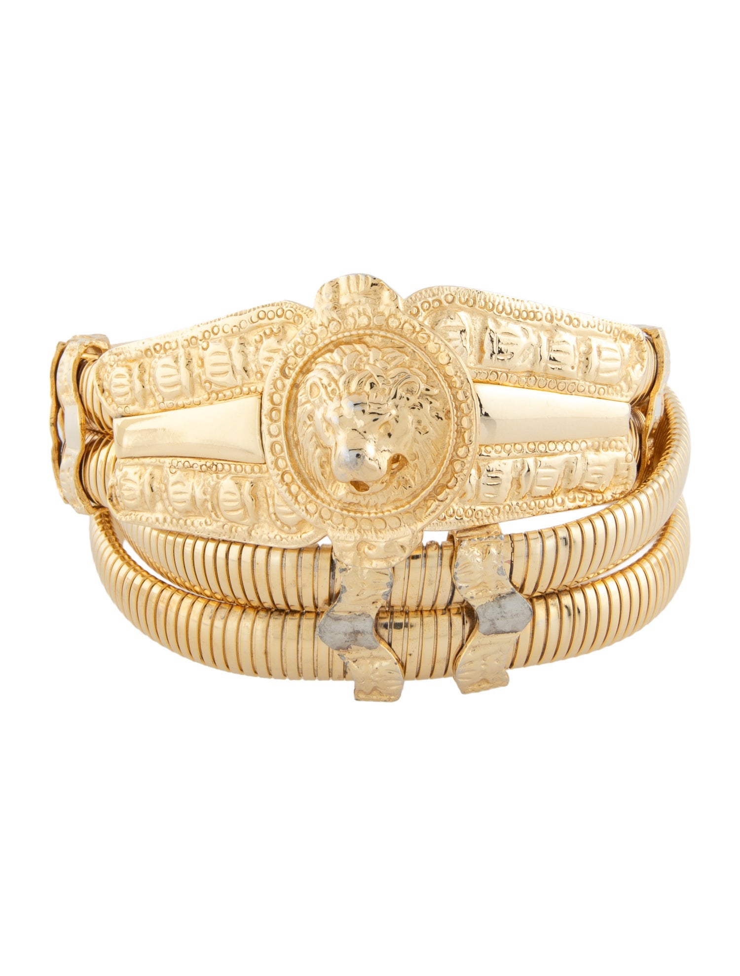 Judith Leiber Metal Waist Belt