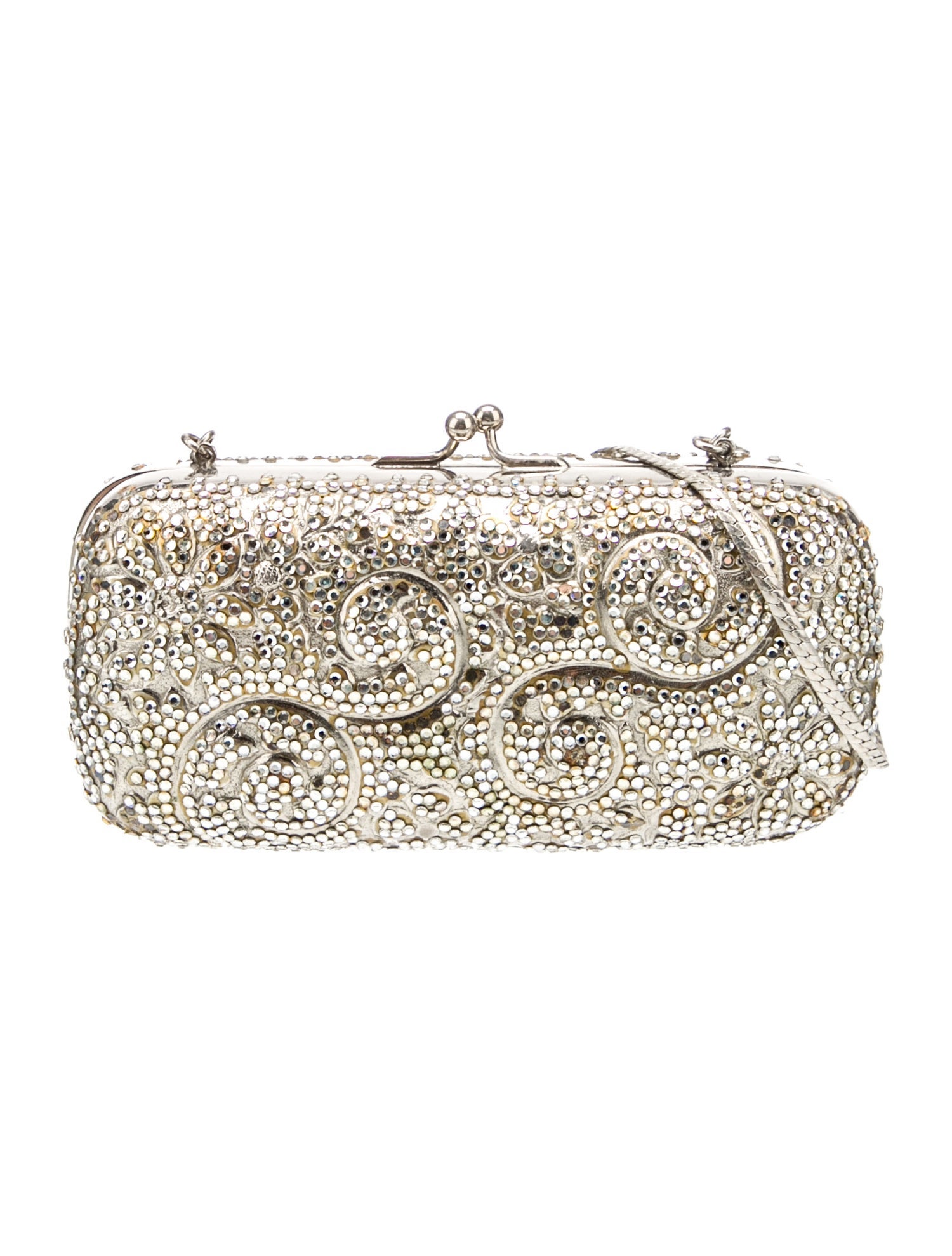 Judith Leiber Metal Minaudière