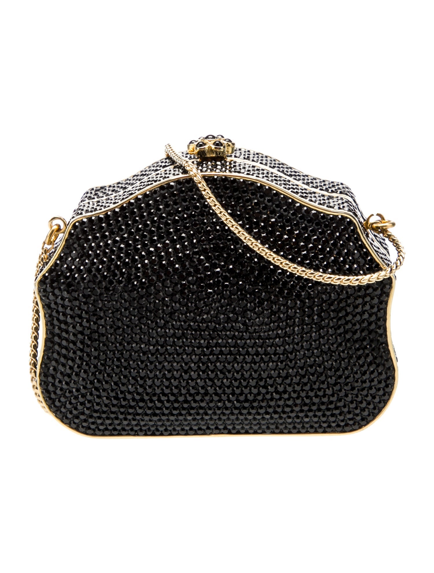 Judith Leiber Faux Pearl Minaudière