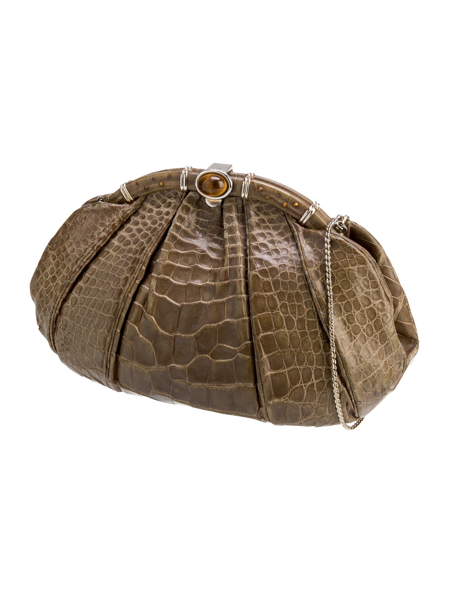 Judith Leiber Alligator Evening Bag