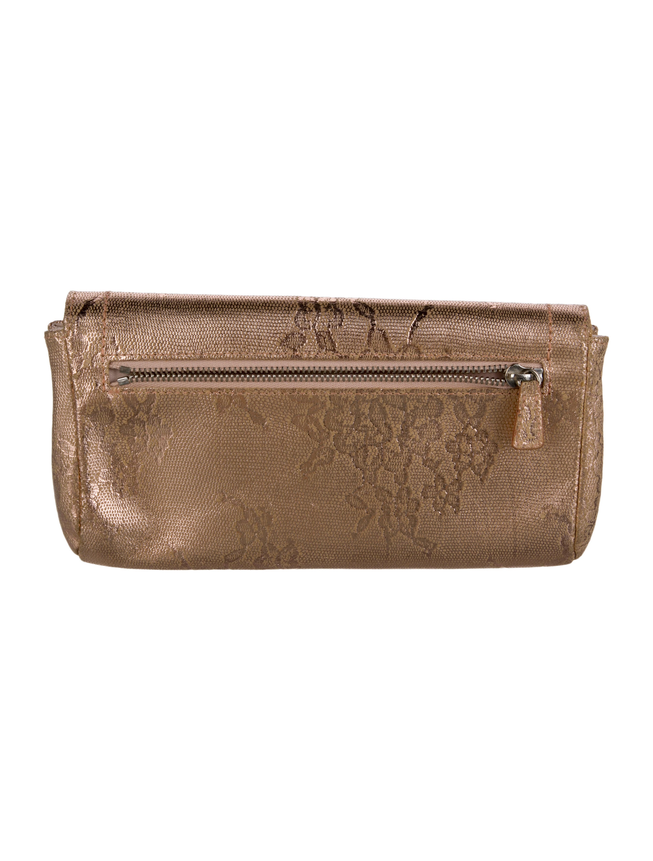 Judith Leiber Printed Continental Wallet
