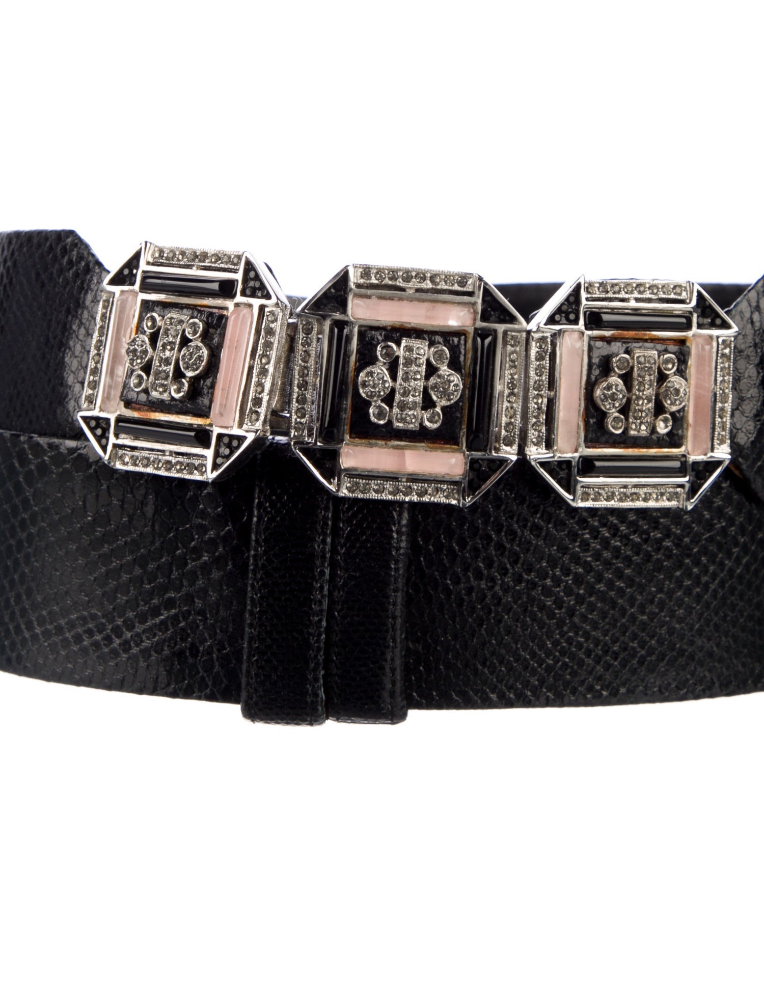 Judith Leiber Karung Waist Belt